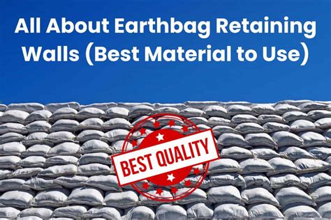 earthbag material.